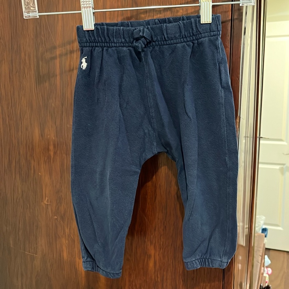 Navy picquet Ralph Lauren joggers